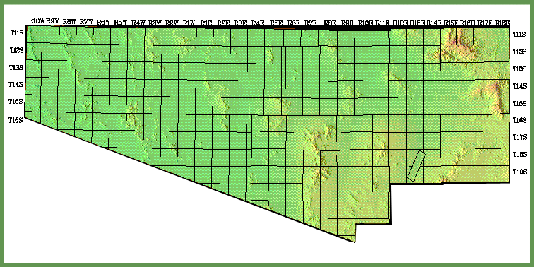Pima County Property Lines Map The Surveying System In Pima County - Pima County